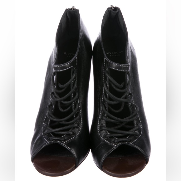 Givenchy peep-toe booties - Picture 3 of 5